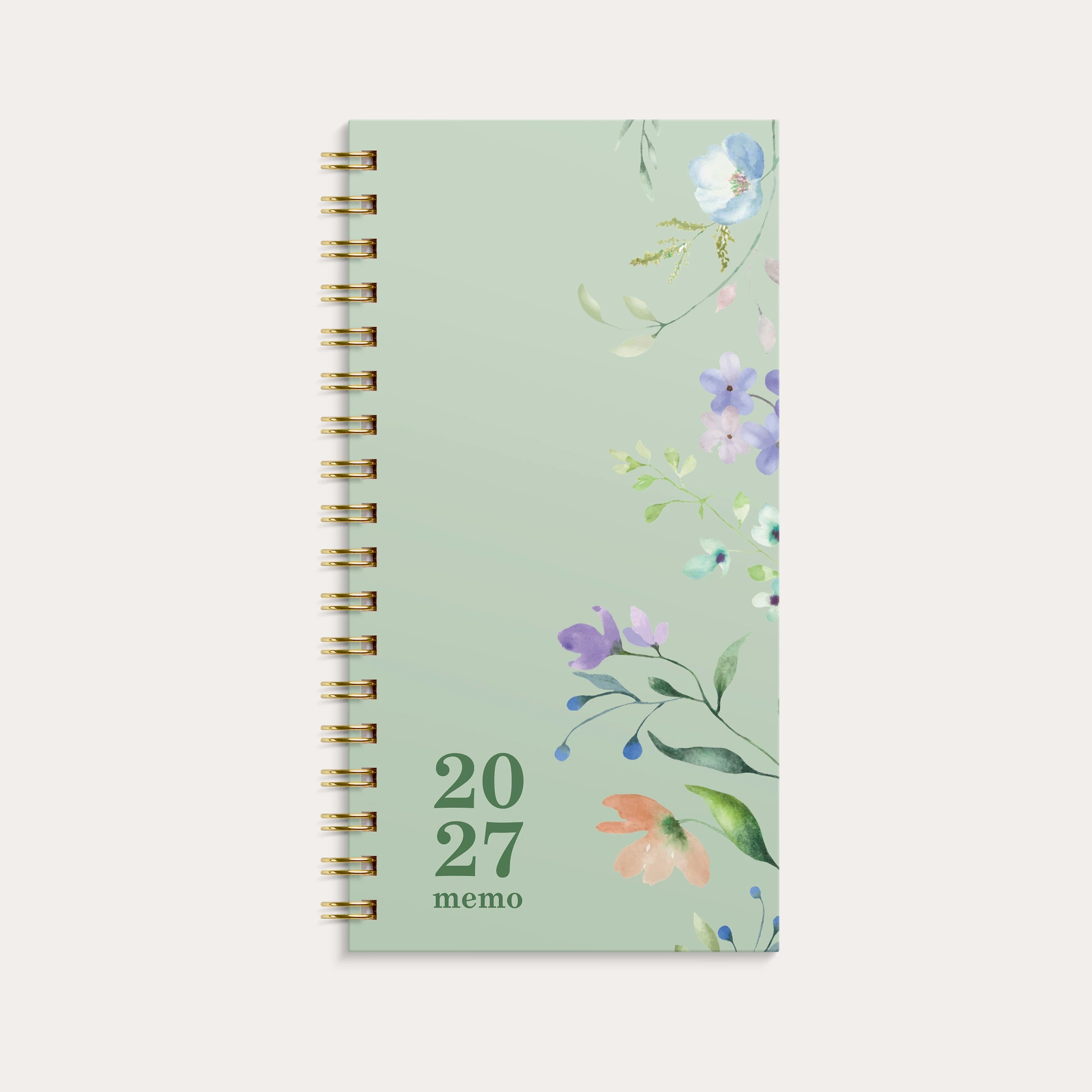 Kalender Memo 2027 blomst