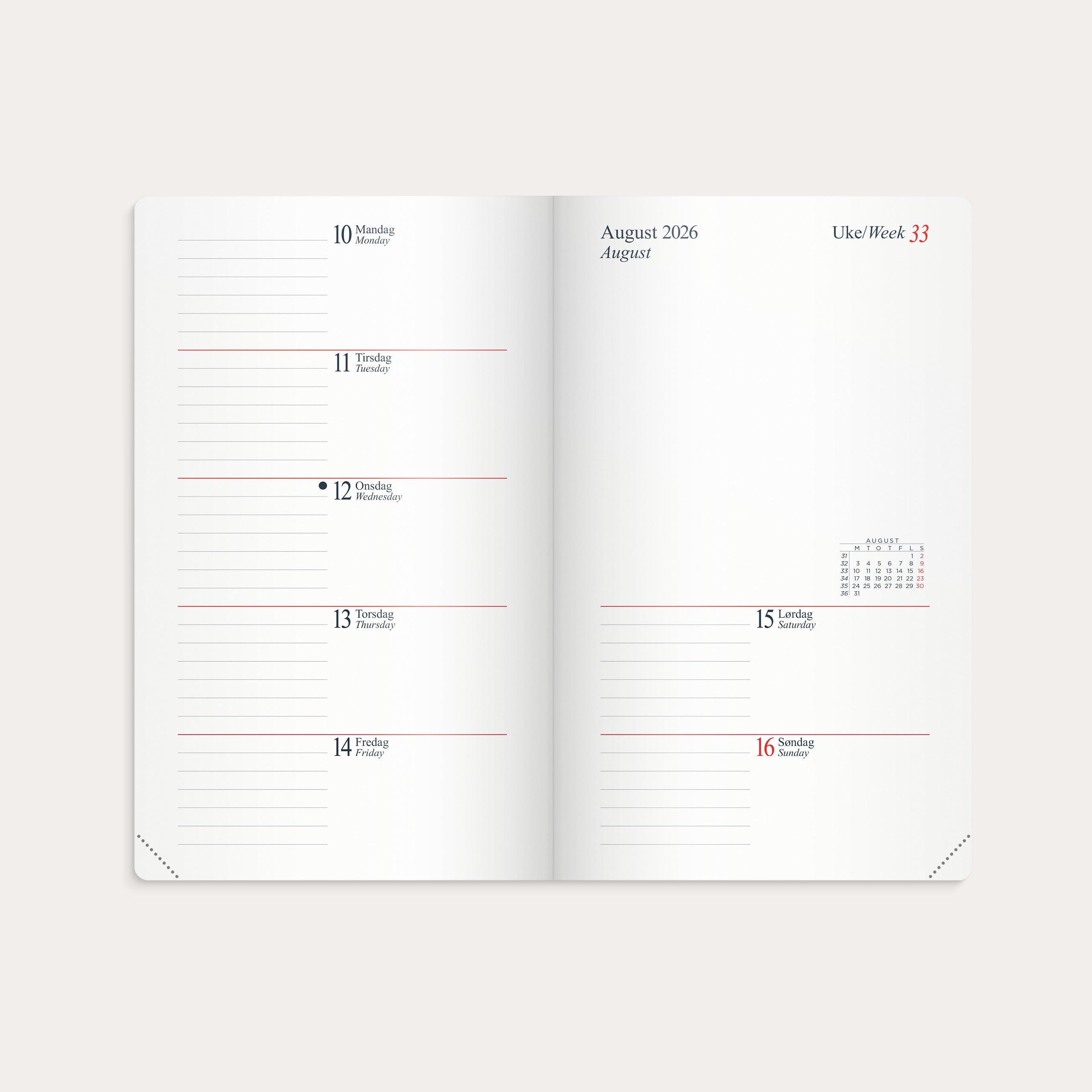 Kalender Maxi Lite 2026