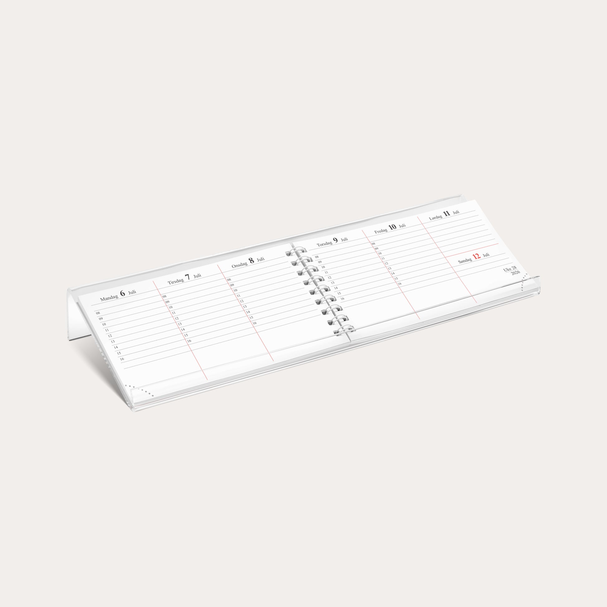 Kombikalender 2026 – detail view
