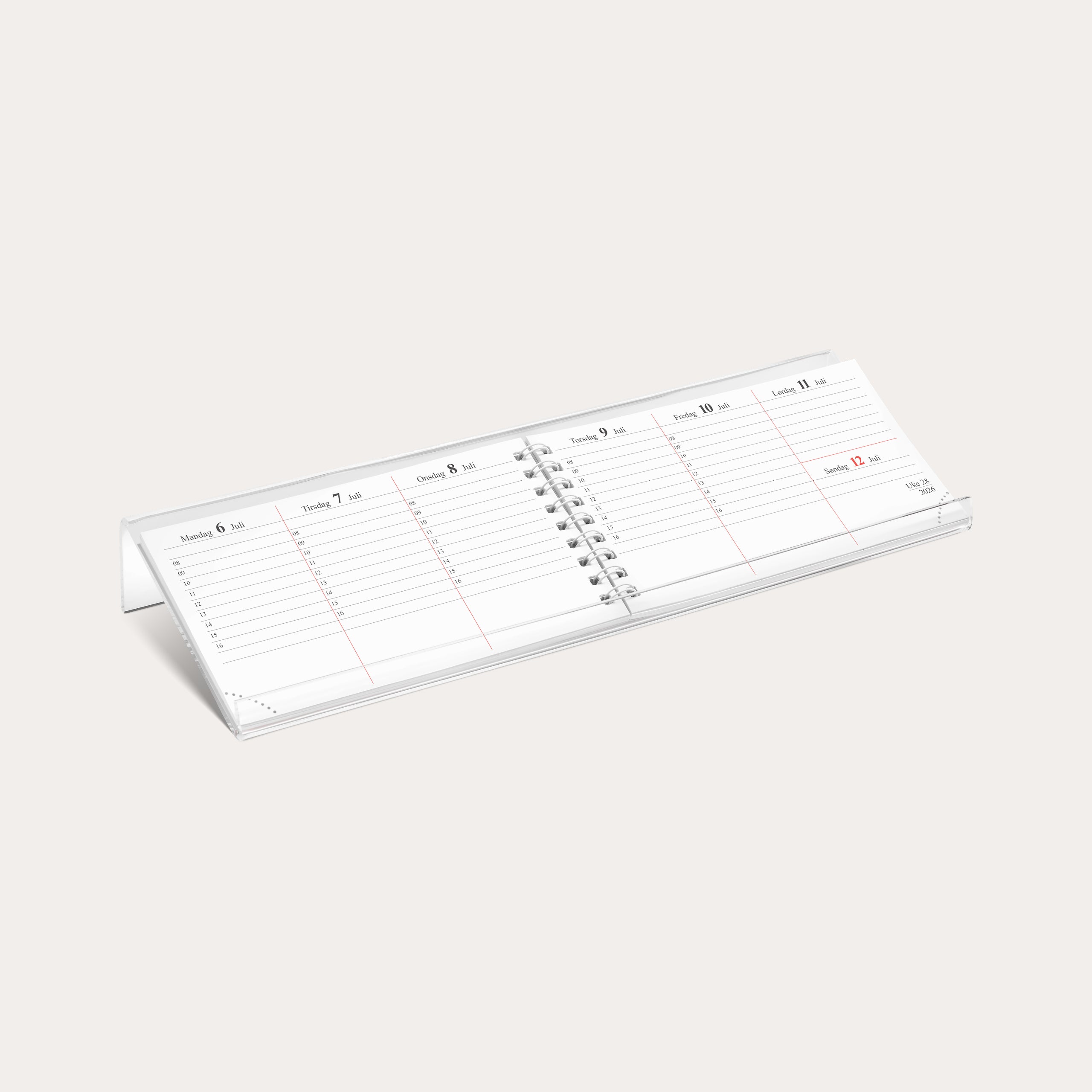 Kombikalender 2026 – detail view