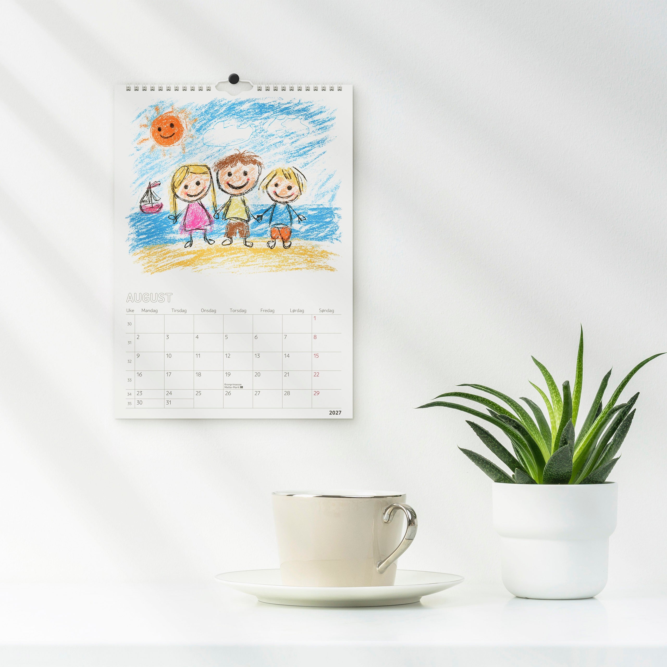Tegne-/Fotokalender 2027