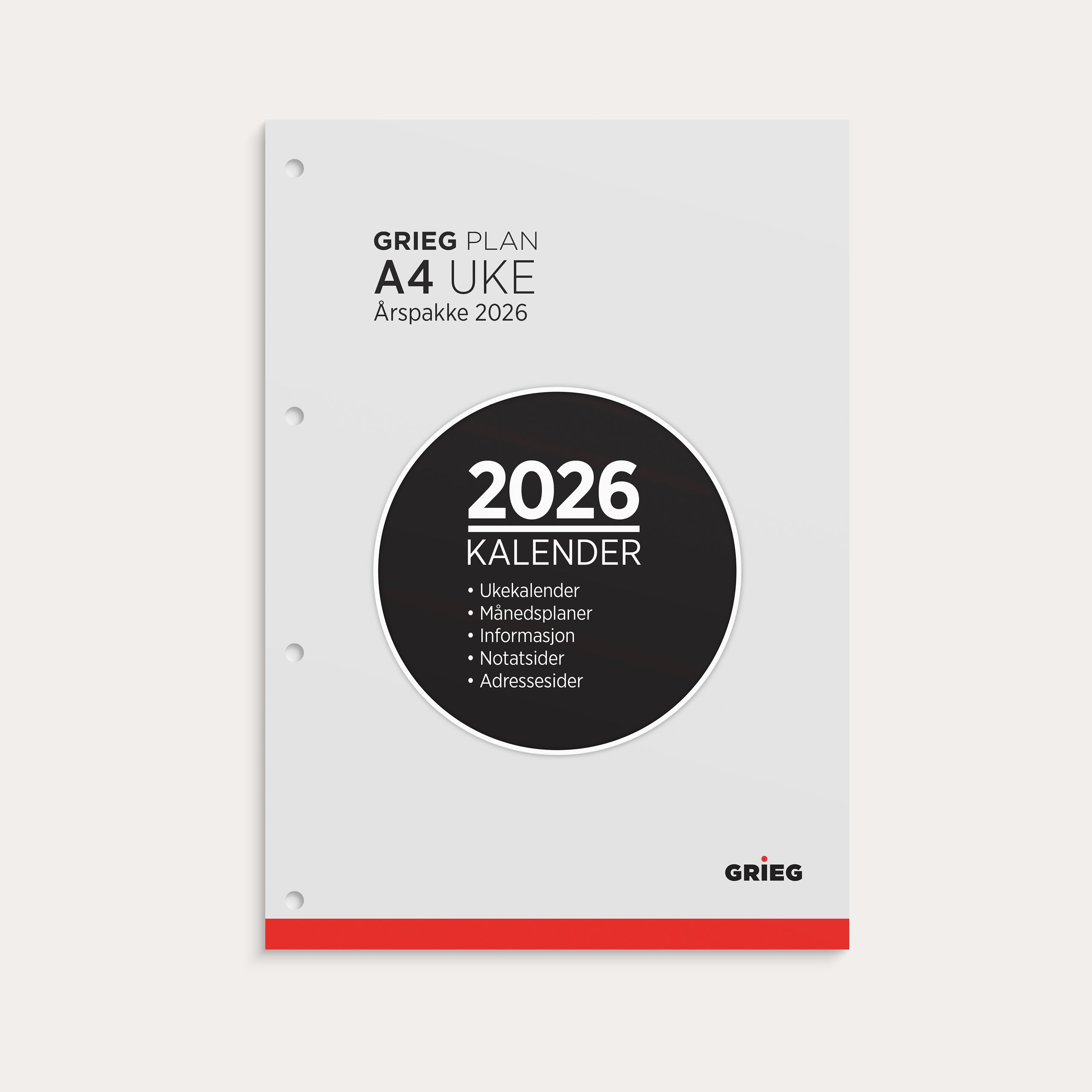 Årspakke 2026 A4 Uke