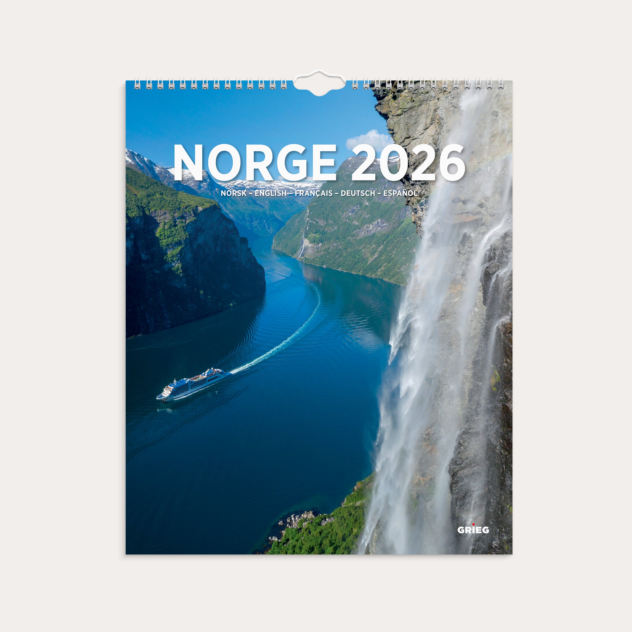 Billedkalender Norge 2026