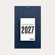 Avrivningskalender 2027 Medium med bakplate