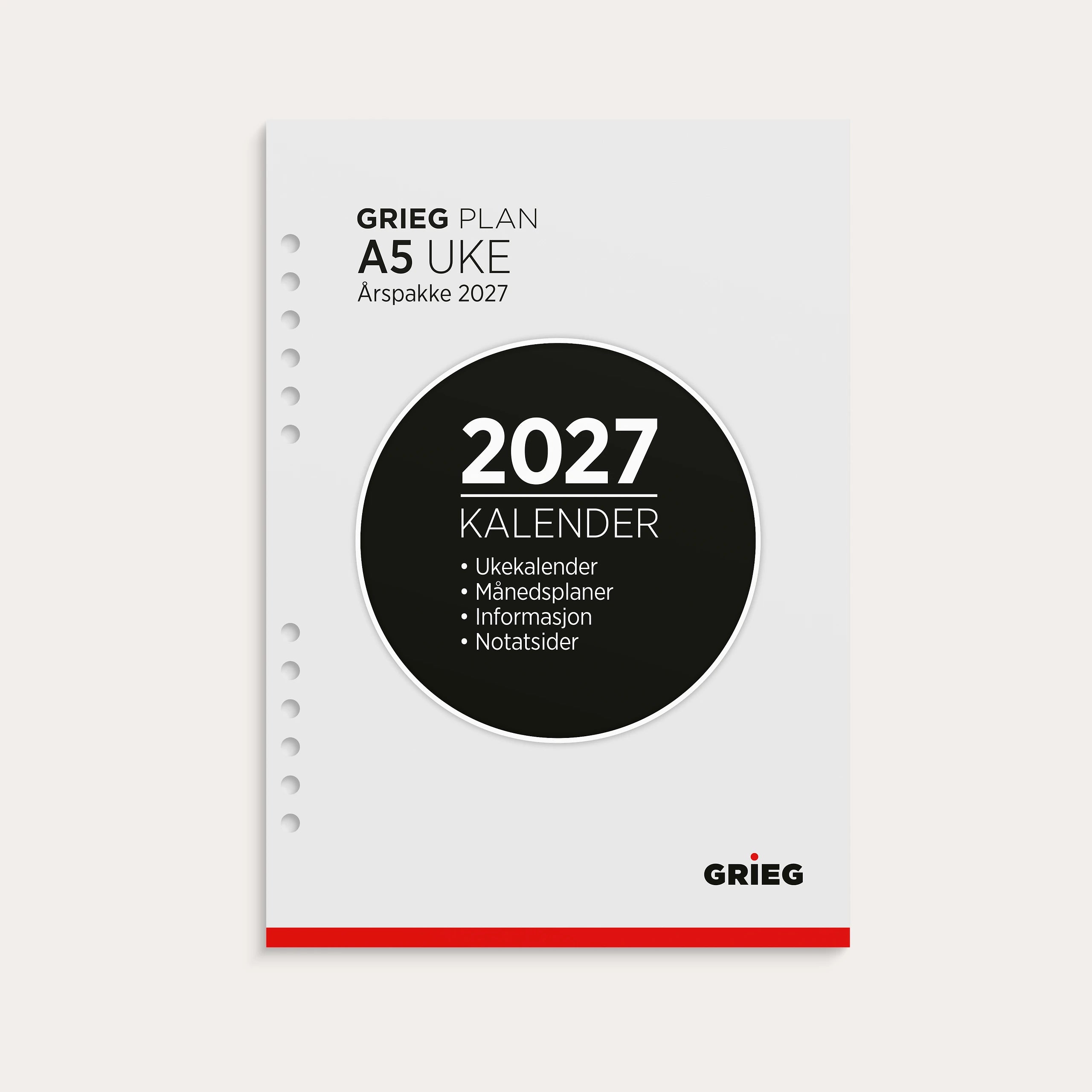 Årspakke 2027 A5 Uke
