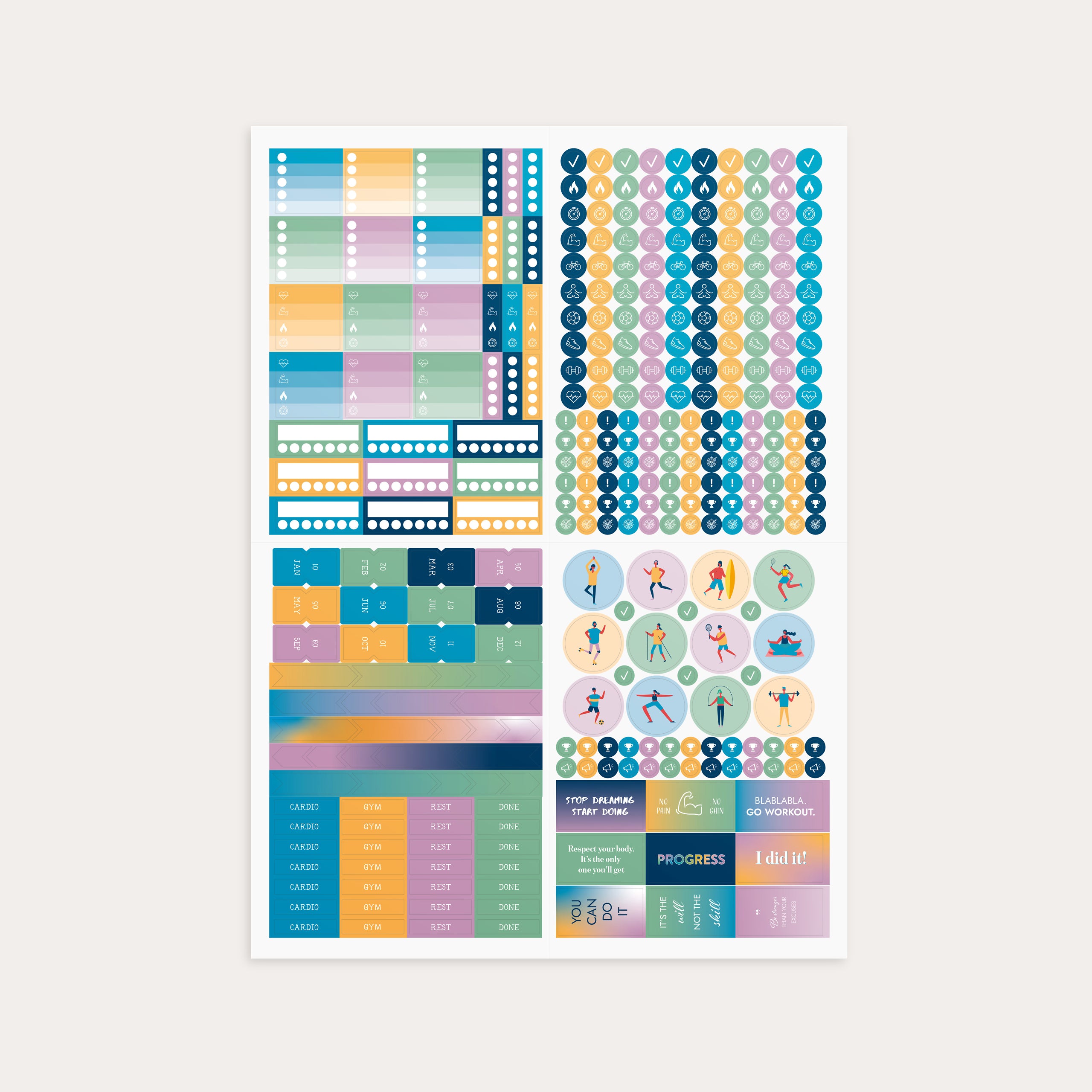 Wellness Klistremerker