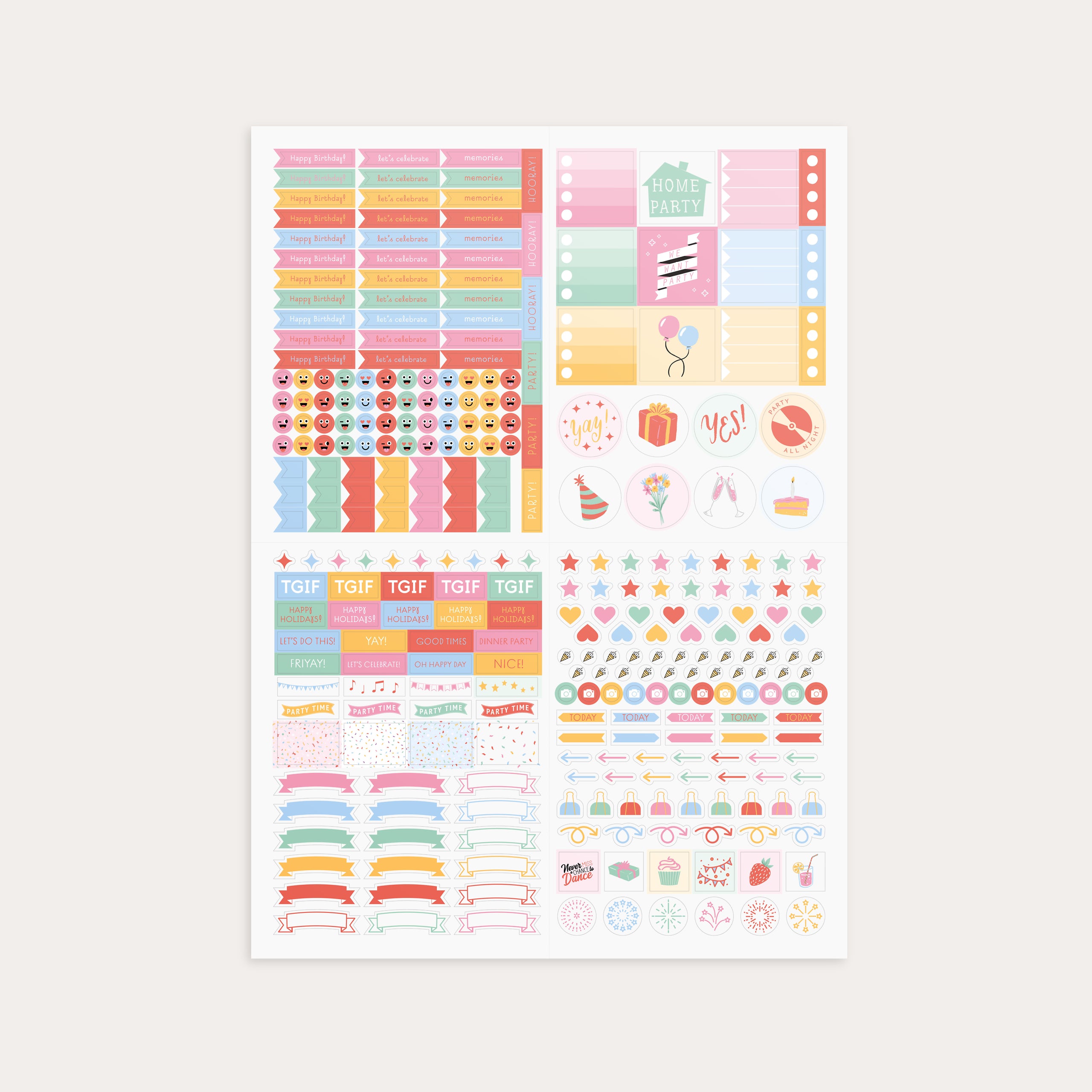 Celebrate! Klistremerker