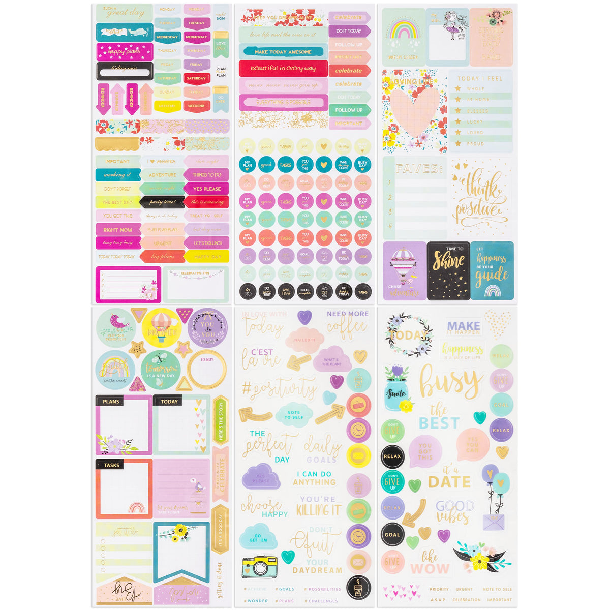 The Complete Planner Klistremerkesett