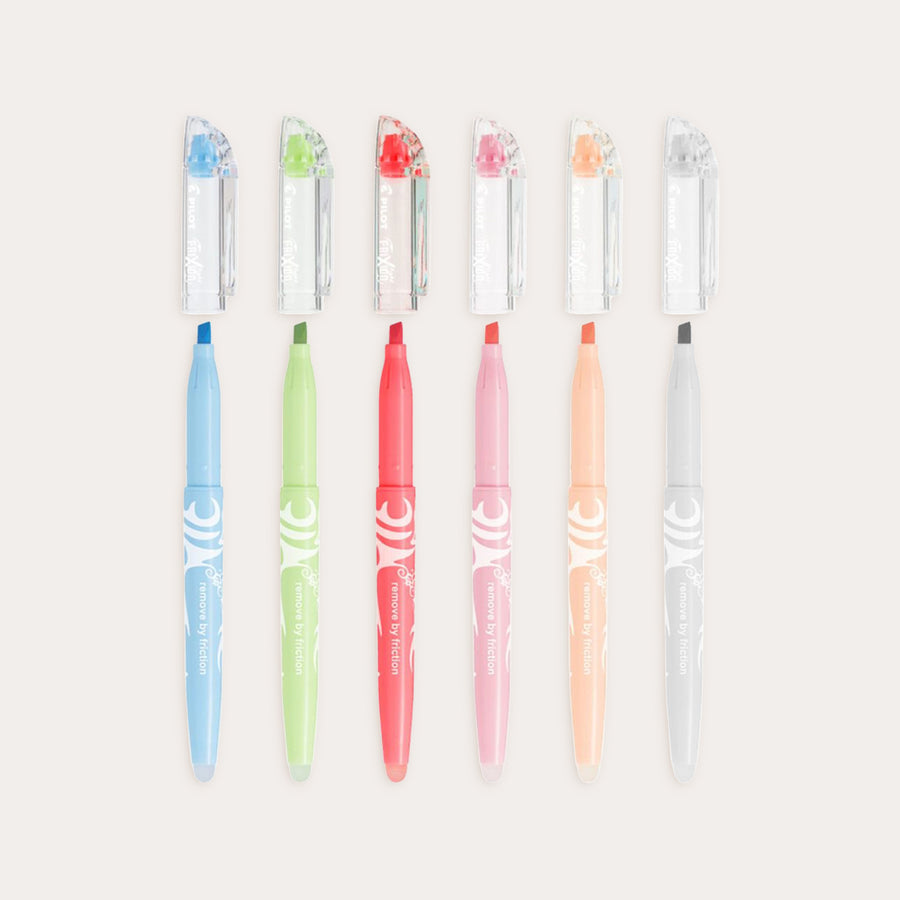 Pilot Frixion Markeringspenner 6-pack